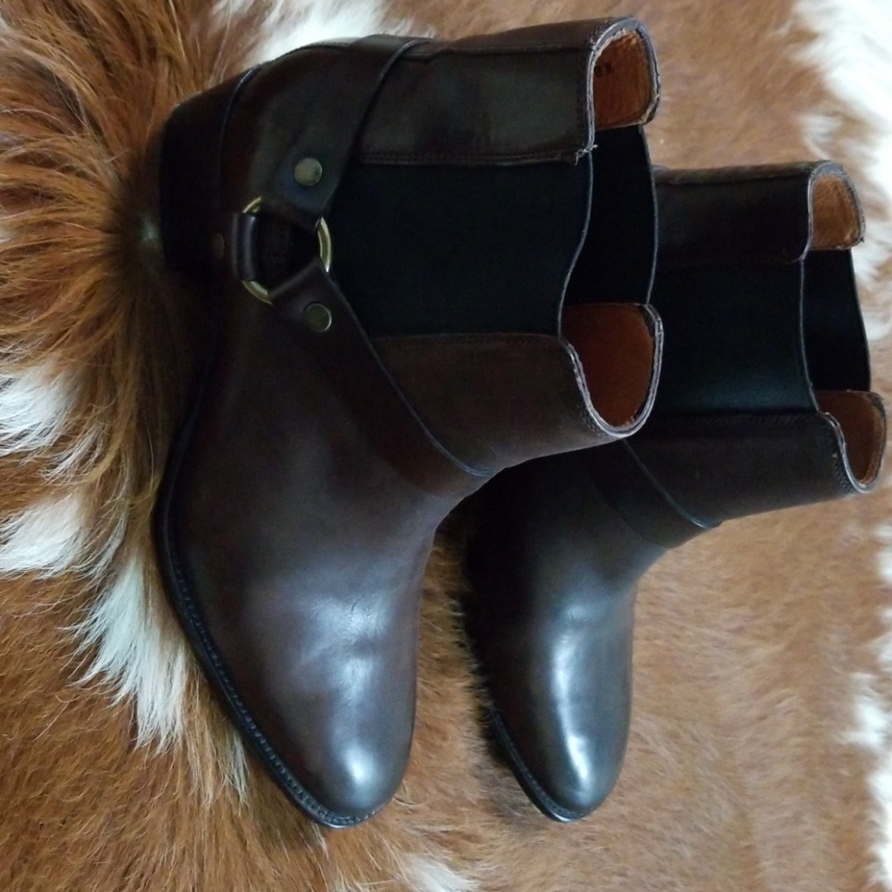 Frye Chelsea harness boot